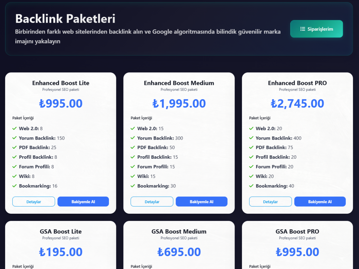 Backlink Güçlendirme