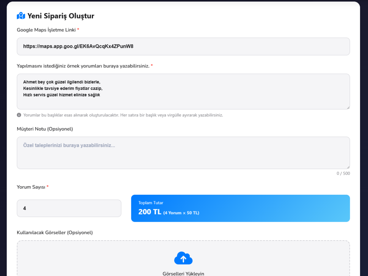 Google Maps 5 Yıldız